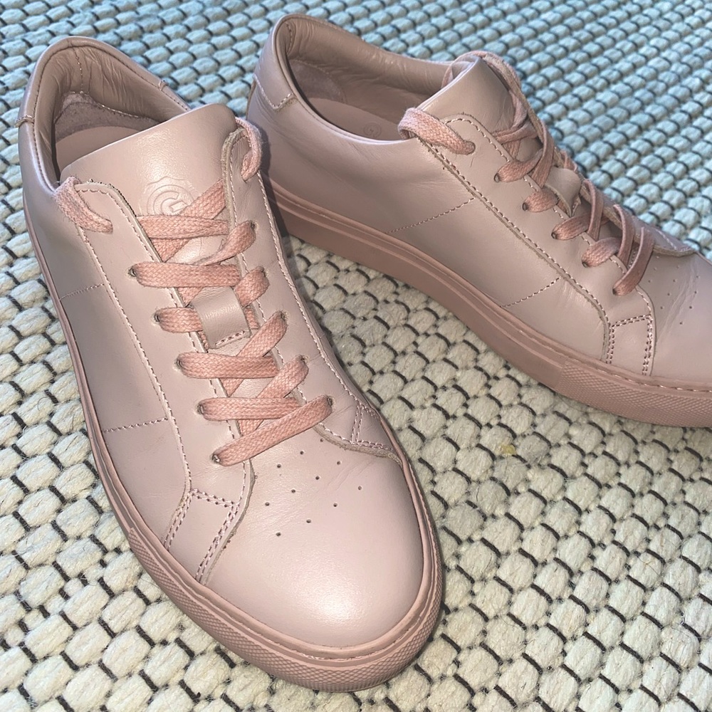 GREATS womens pink sneakers size 7.5